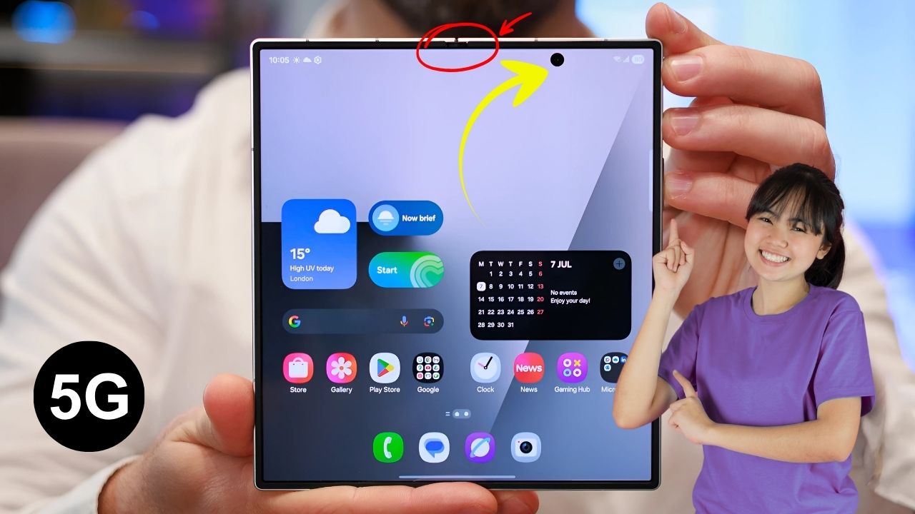 Samsung Galaxy Z Fold 7 Unfolded: The Future of Foldable Power with AI Features and a Massive Flex Display
